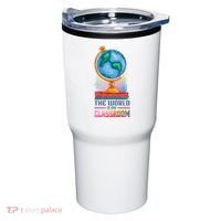 The World Is My Classroom Globe Tumbler thumb 0