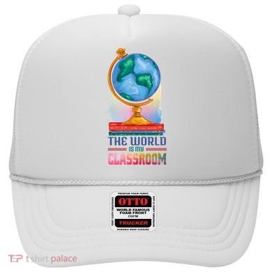 The World Is My Classroom Globe Hat