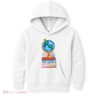 The World Is My Classroom Globe Kids Hoodie thumb 0