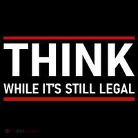 Think While It's Still Legal Political Statement Hoodie thumb 7