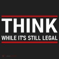 Think While It's Still Legal Political Statement Hat thumb 2