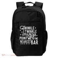 Twinkle Little Star Point Me To The Nearest Bar Backpack thumb 0
