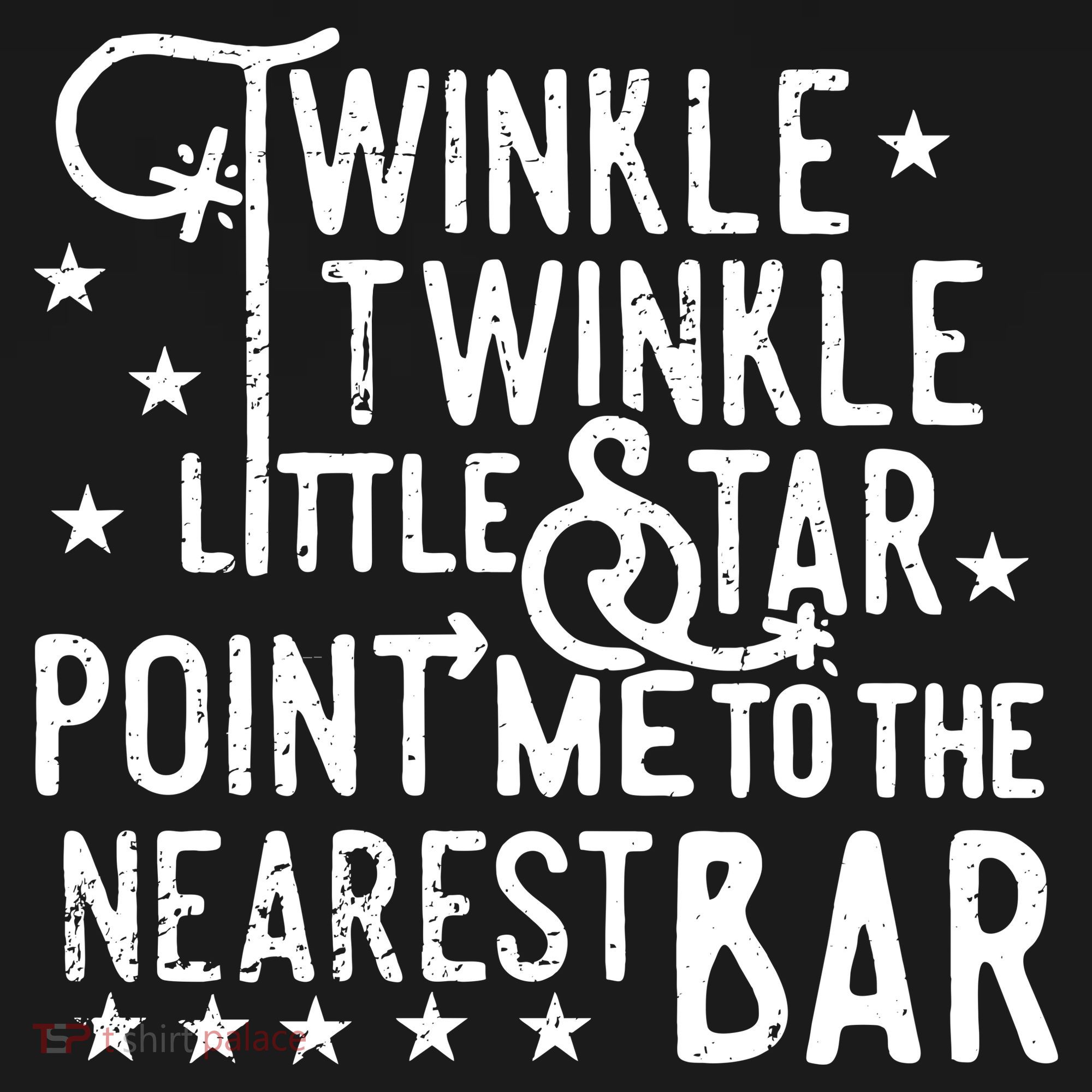 Twinkle Little Star Point Me To The Nearest Bar Backpack