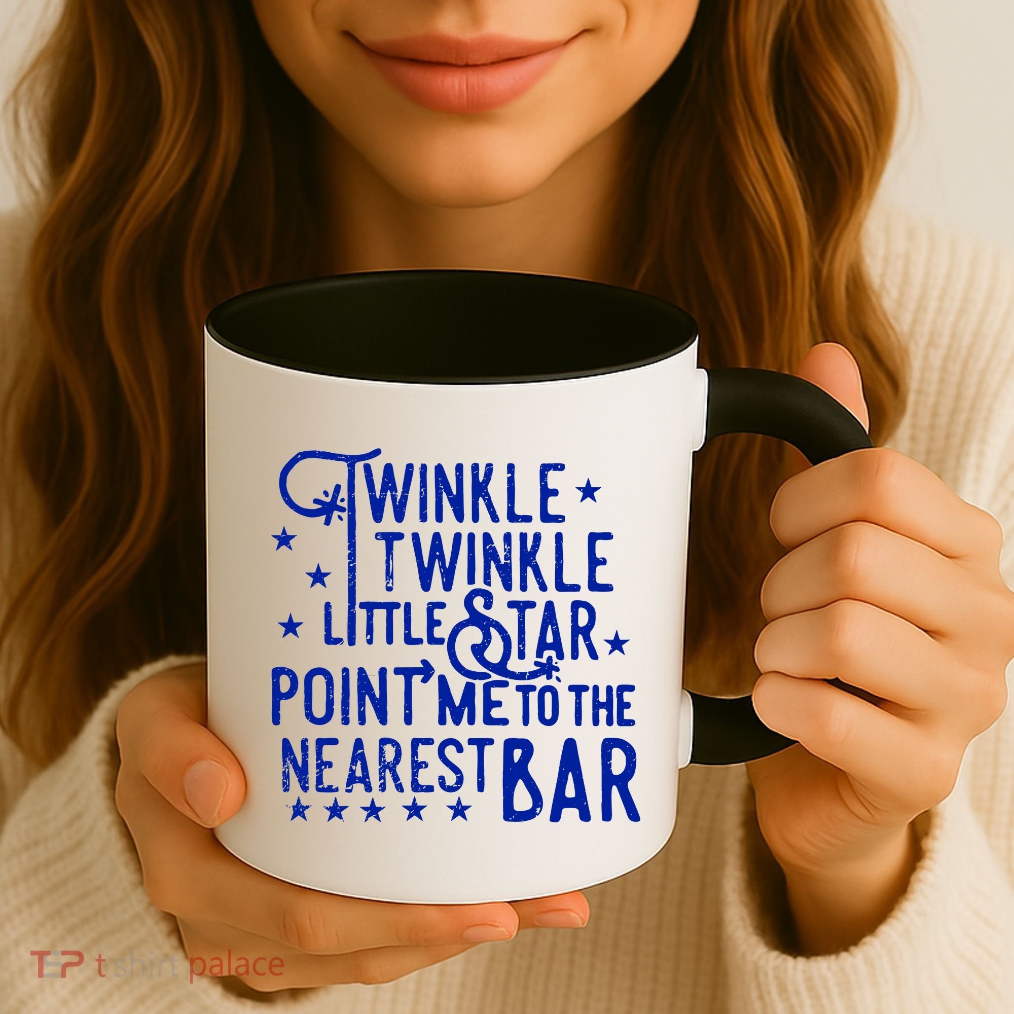 Twinkle Little Star Point Me To The Nearest Bar Coffee Mug