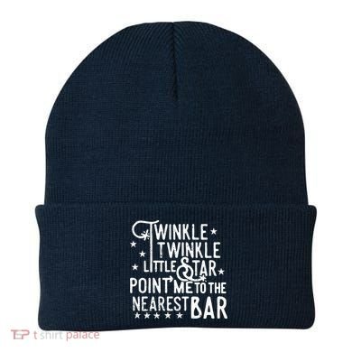 Twinkle Little Star Point Me To The Nearest Bar Beanie