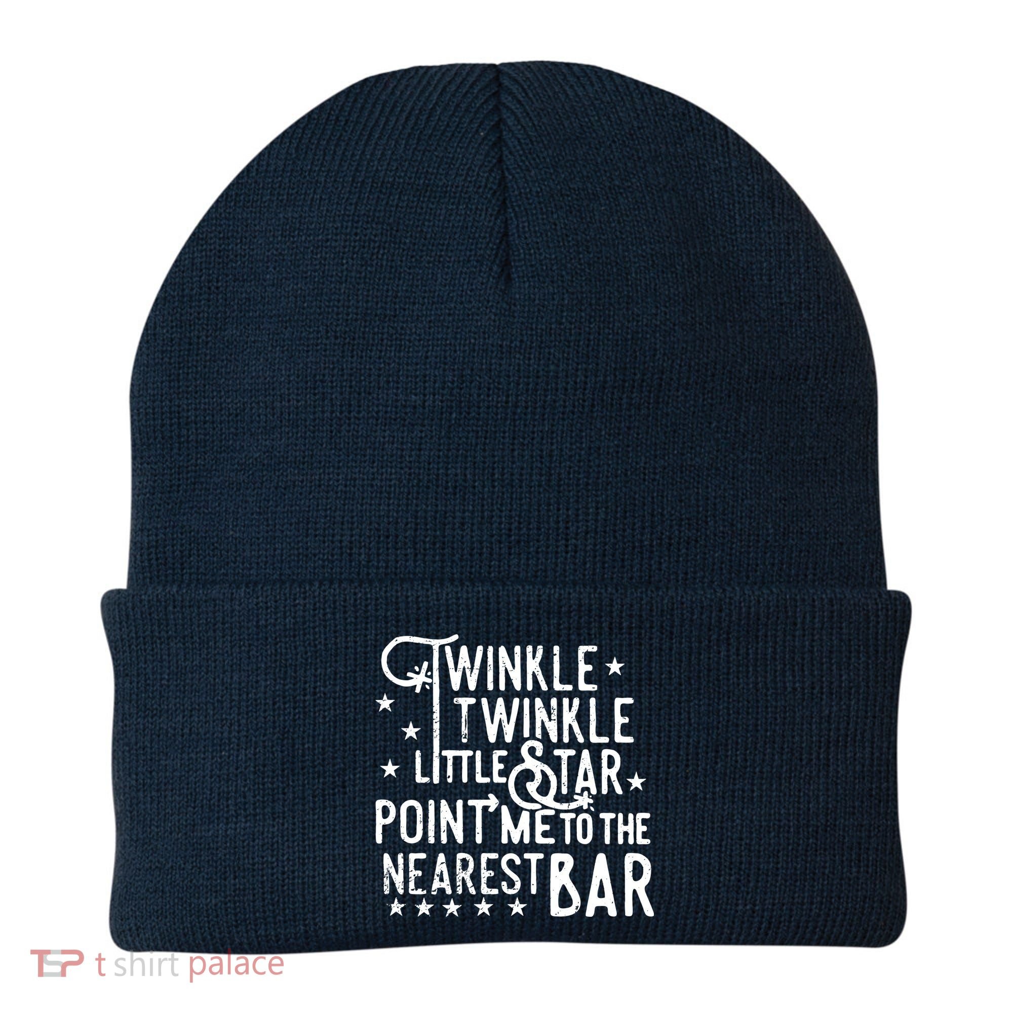 Twinkle Little Star Point Me To The Nearest Bar Beanie