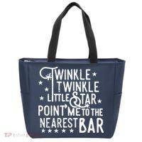 Twinkle Little Star Point Me To The Nearest Bar Tote Bag thumb 0