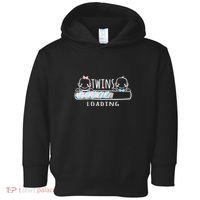 Twins loading cute twin mother  Toddler Hoodie thumb 0