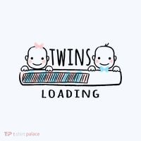 Twins loading cute twin mother  Ornament thumb 1