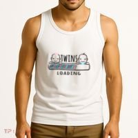 Twins loading cute twin mother  Tank Top thumb 3