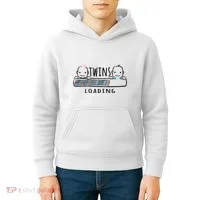 Twins loading cute twin mother  Kids Hoodie thumb 4