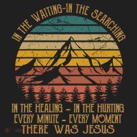 There Was Jesus Christian Faith Quote Leopard Rainbow Beanie thumb 2