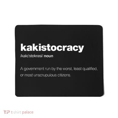 The Word Kakistocracy With A Dictionary Definition Mousepad