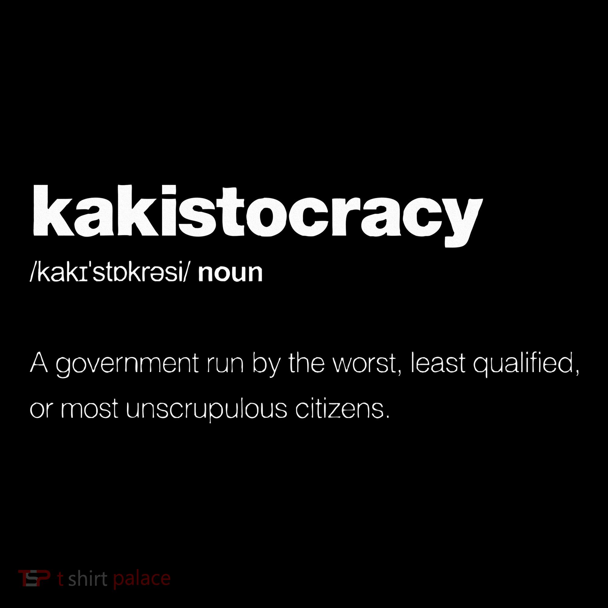 The Word Kakistocracy With A Dictionary Definition Mousepad