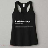 The Word Kakistocracy With A Dictionary Definition Women's Tank Top thumb 3