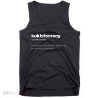The Word Kakistocracy With A Dictionary Definition Tank Top thumb 0