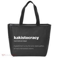 The Word Kakistocracy With A Dictionary Definition Tote Bag thumb 0