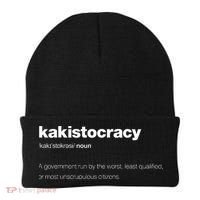 The Word Kakistocracy With A Dictionary Beanie thumb 0