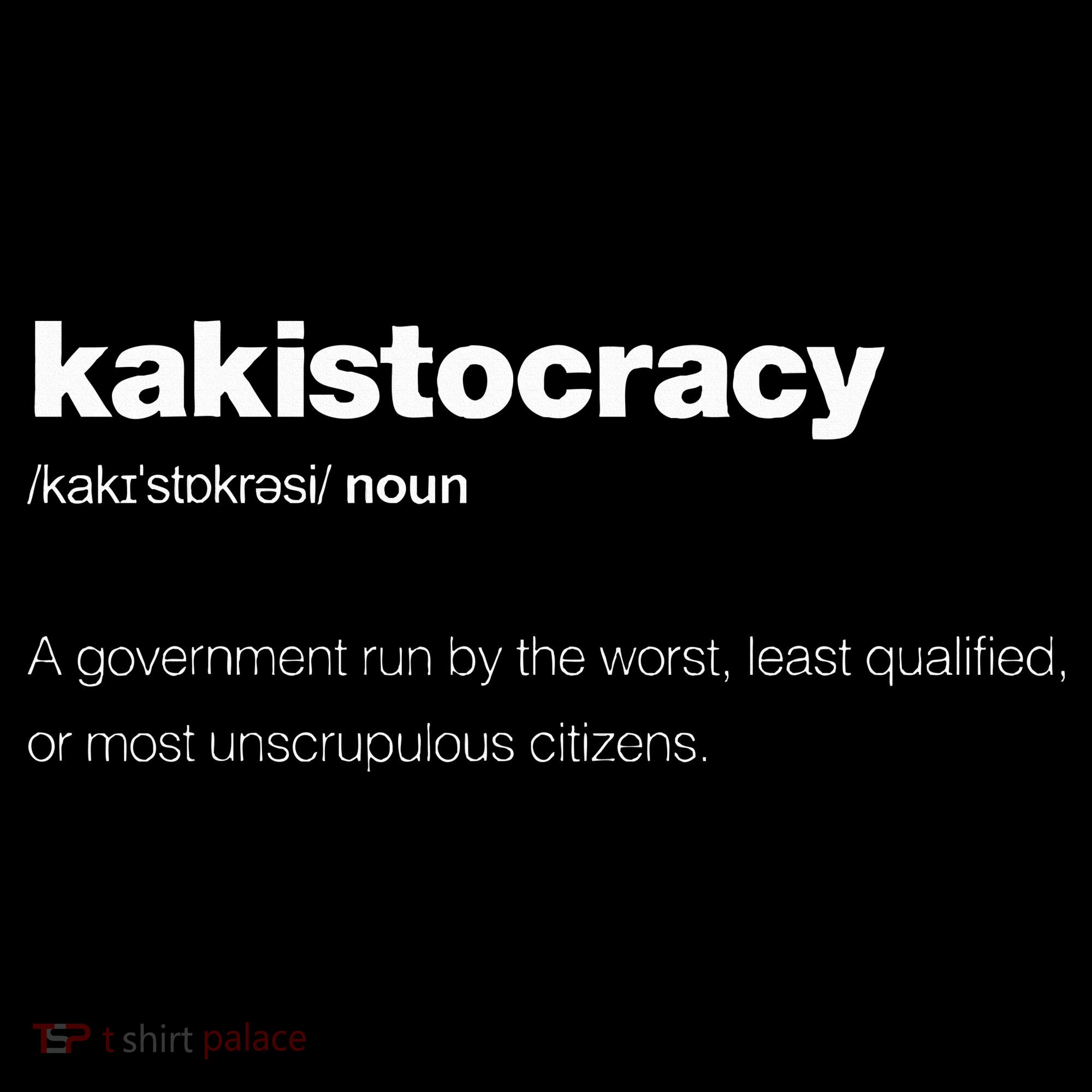 The Word Kakistocracy With A Dictionary Women's Hoodie