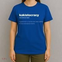 The Word Kakistocracy With A Dictionary T-Shirt thumb 4