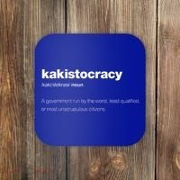 The Word Kakistocracy With A Dictionary Coaster thumb 0