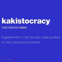 The Word Kakistocracy With A Dictionary Mousepad thumb 1