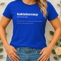 The Word Kakistocracy With A Dictionary Women's T-Shirt thumb 2