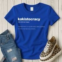 The Word Kakistocracy With A Dictionary Women's T-Shirt thumb 3