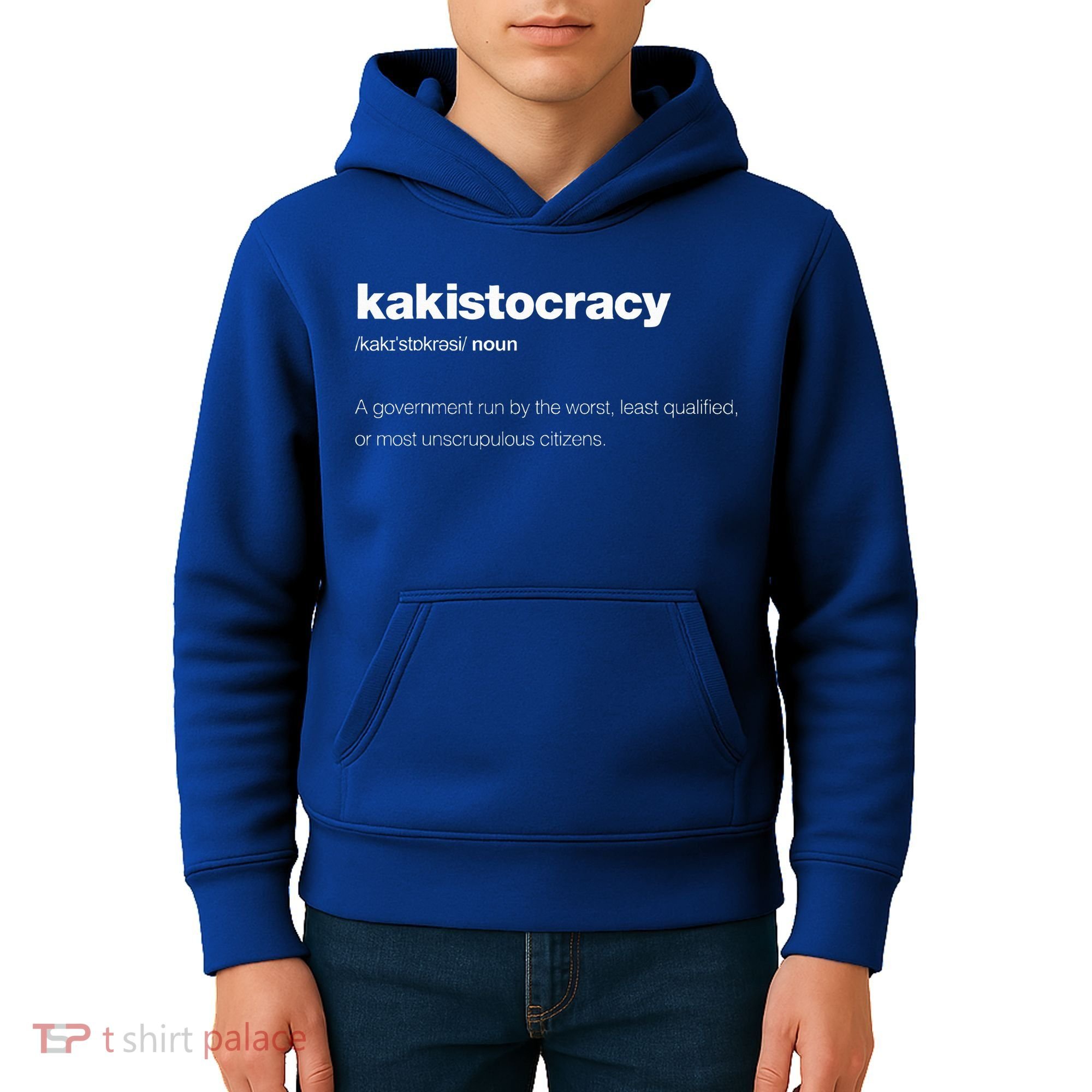 The Word Kakistocracy With A Dictionary Kids Hoodie