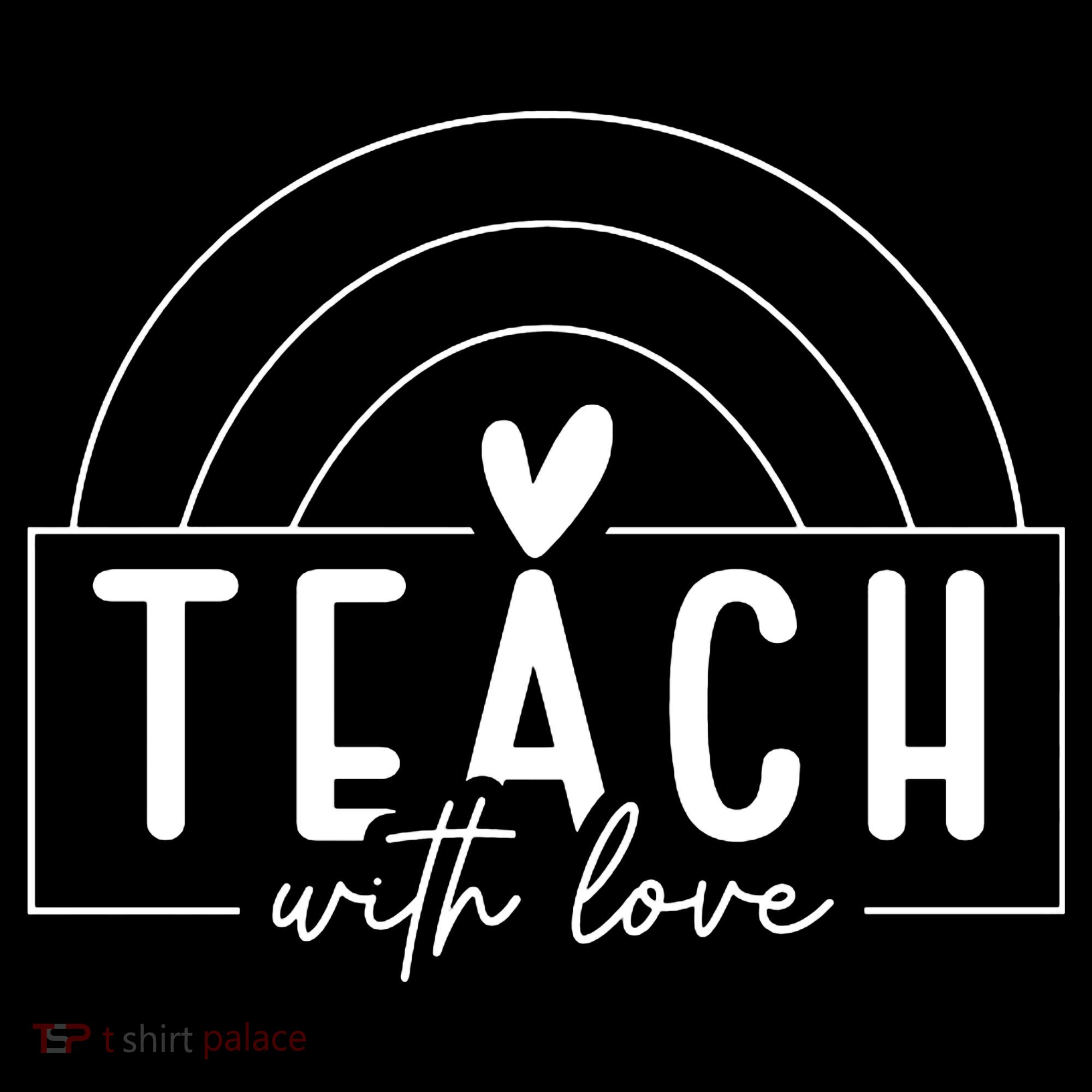 Teach With Love Heart Visor
