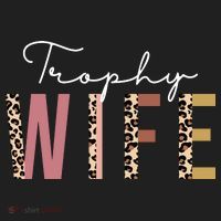Trophy Wife Leopard Print Women's Sweatshirt thumb 2