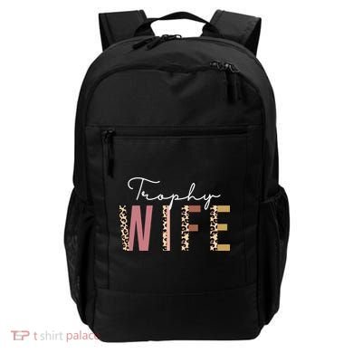 Trophy Wife Leopard Print Backpack