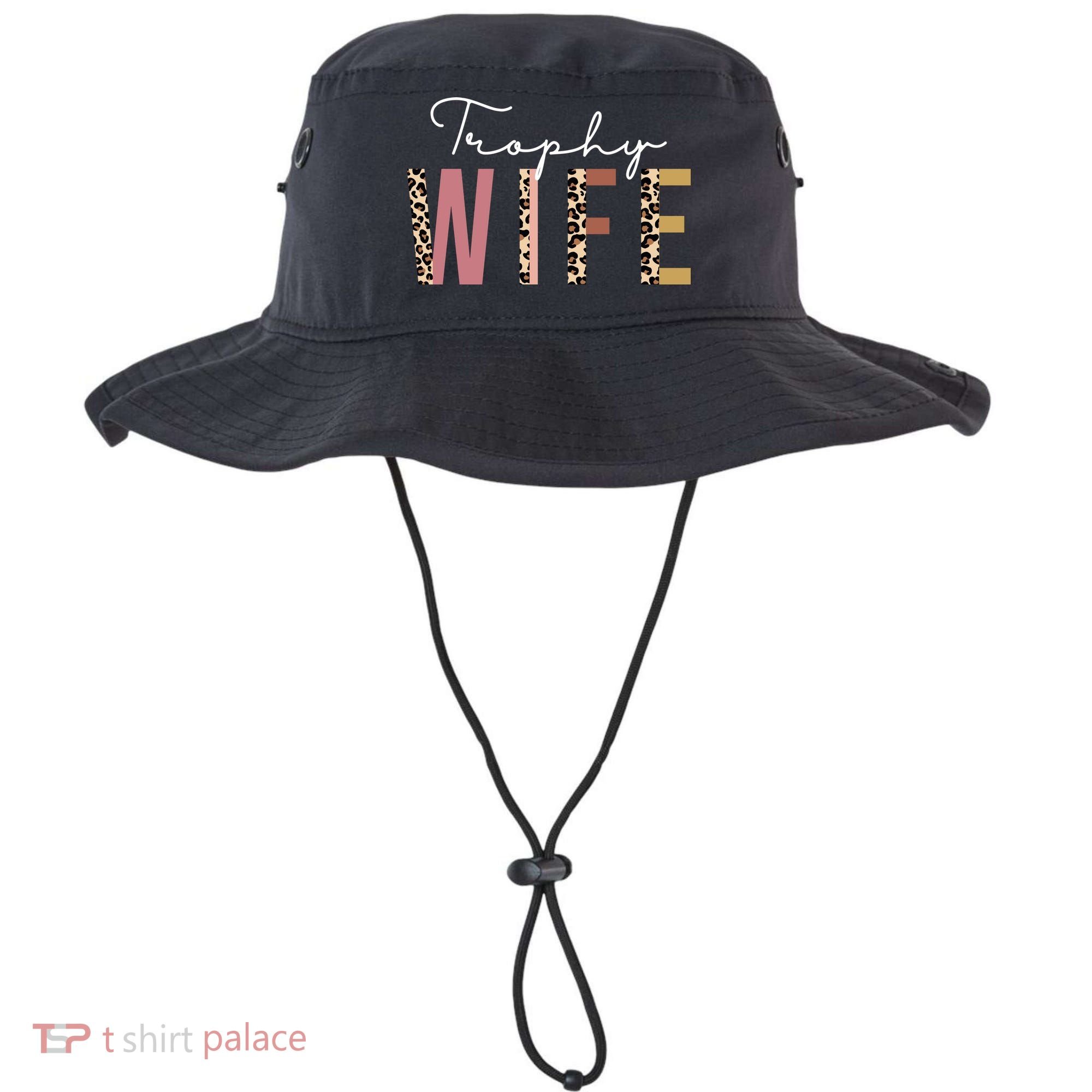 Trophy Wife Leopard Print Bucket Hat