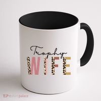Trophy Wife Leopard Print Coffee Mug thumb 1