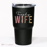 Trophy Wife Leopard Print Tumbler thumb 0