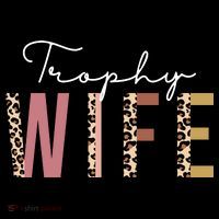 Trophy Wife Leopard Print Ornament thumb 1