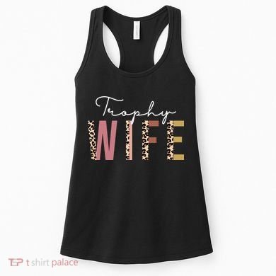 Trophy Wife Leopard Print Women's Tank Top