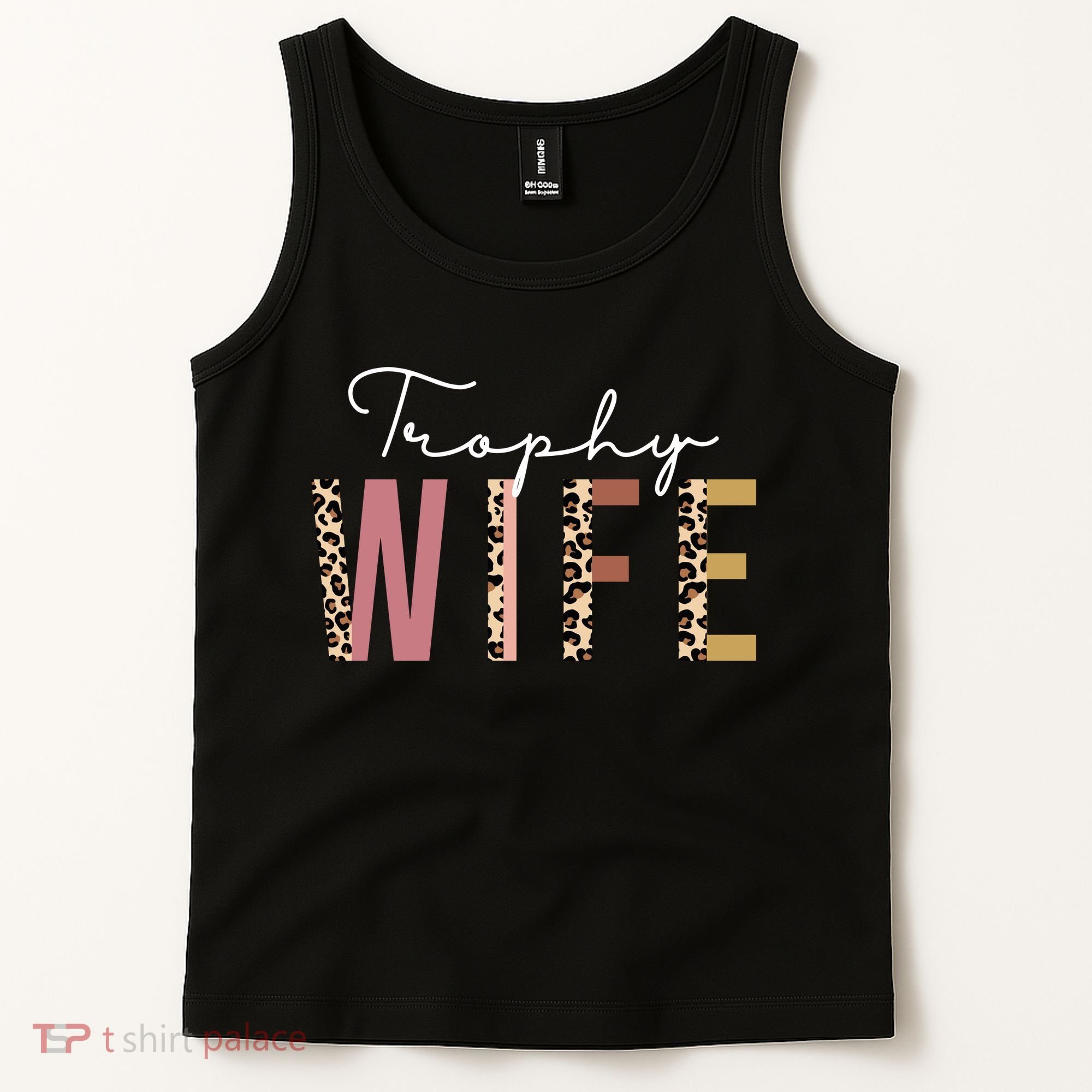 Trophy Wife Leopard Print Tank Top