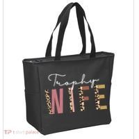 Trophy Wife Leopard Print Tote Bag thumb 2