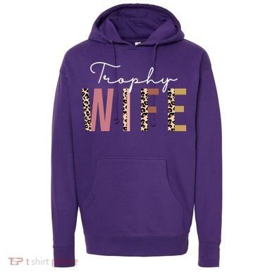 Trophy Wife Leopard Print Hoodie