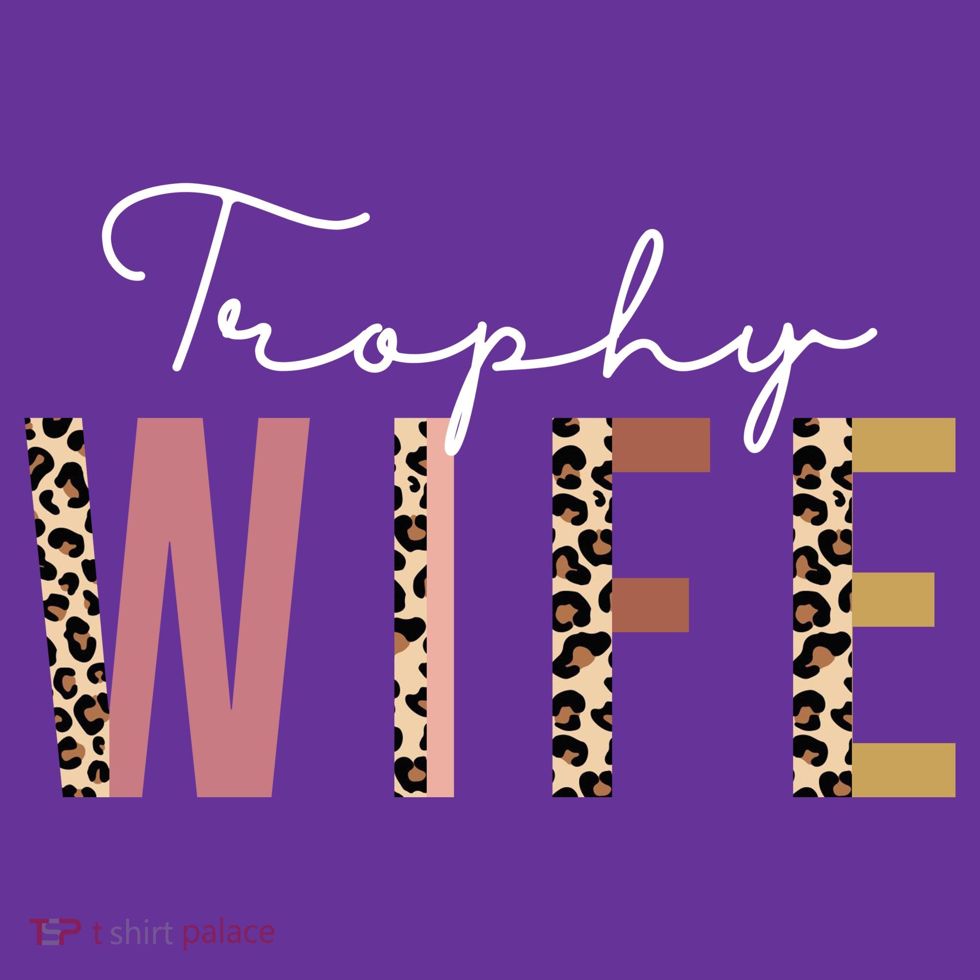 Trophy Wife Leopard Print Sweatshirt