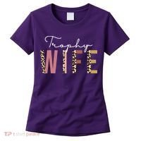 Trophy Wife Leopard Print Women's T-Shirt thumb 0