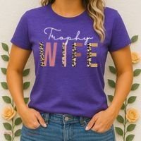 Trophy Wife Leopard Print Women's T-Shirt thumb 2
