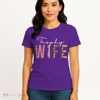 Trophy Wife Leopard Print Women's T-Shirt thumb 4