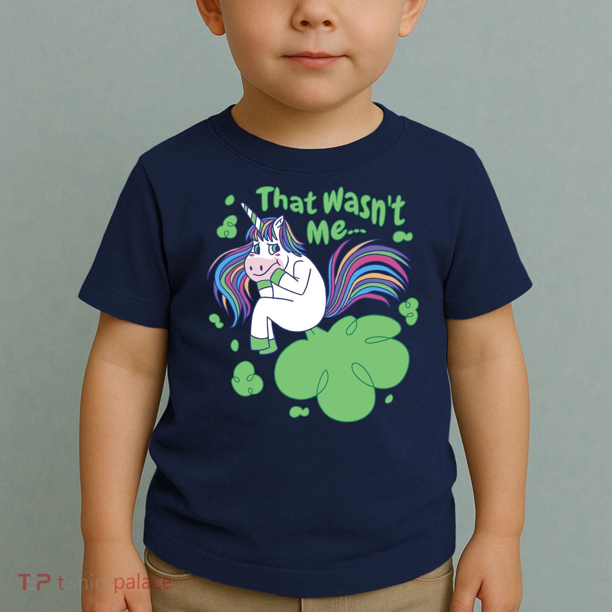 That Wasn't Me Funny Unicorn Farting Toddler T-Shirt