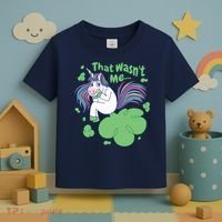 That Wasn't Me Funny Unicorn Farting Toddler T-Shirt thumb 3