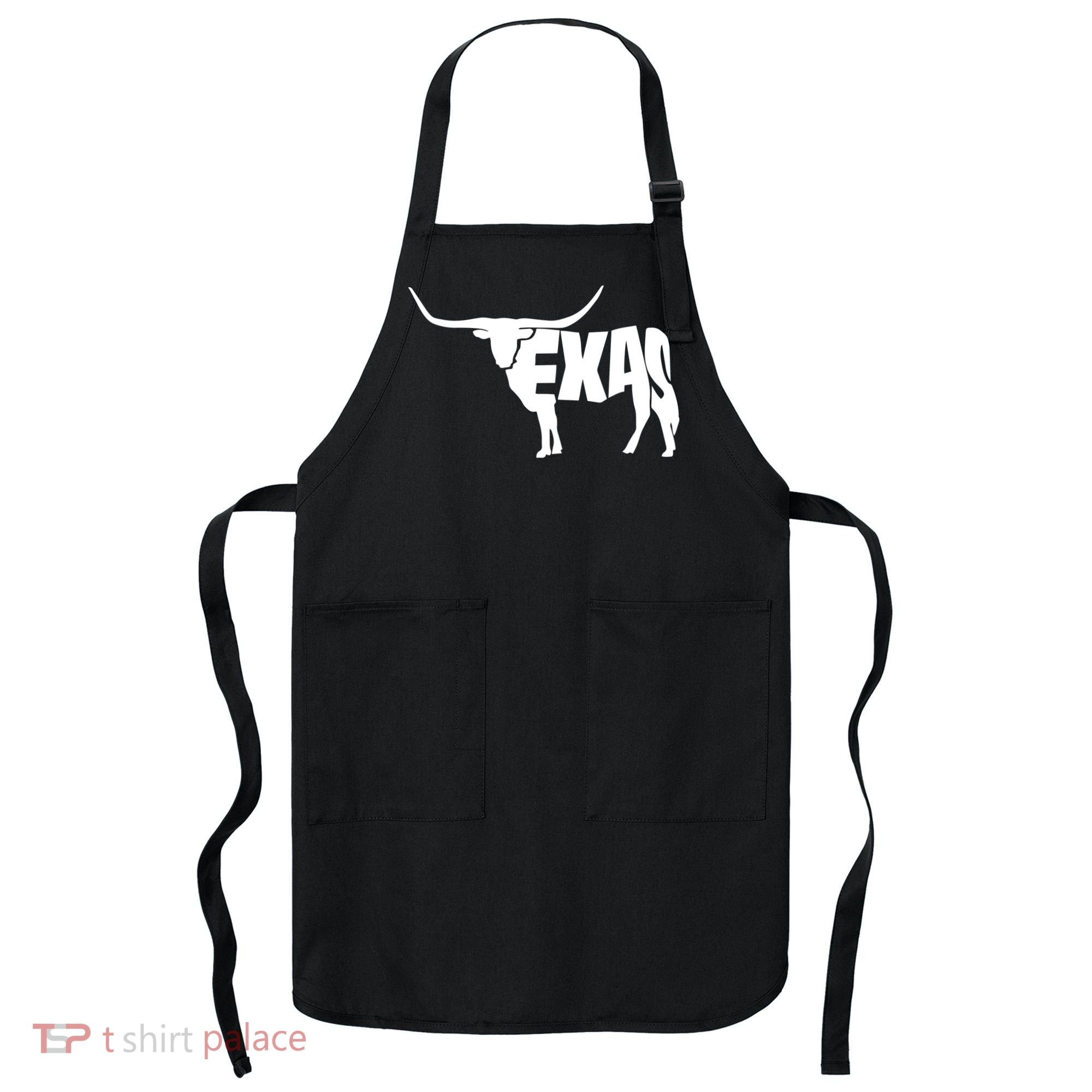 Texas Word Mashup Longhorn Apron