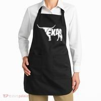 Texas Word Mashup Longhorn Apron thumb 2