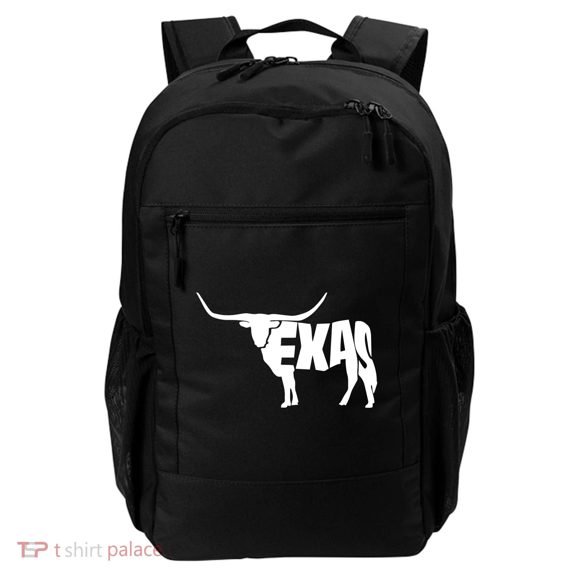 Texas Word Mashup Longhorn Backpack