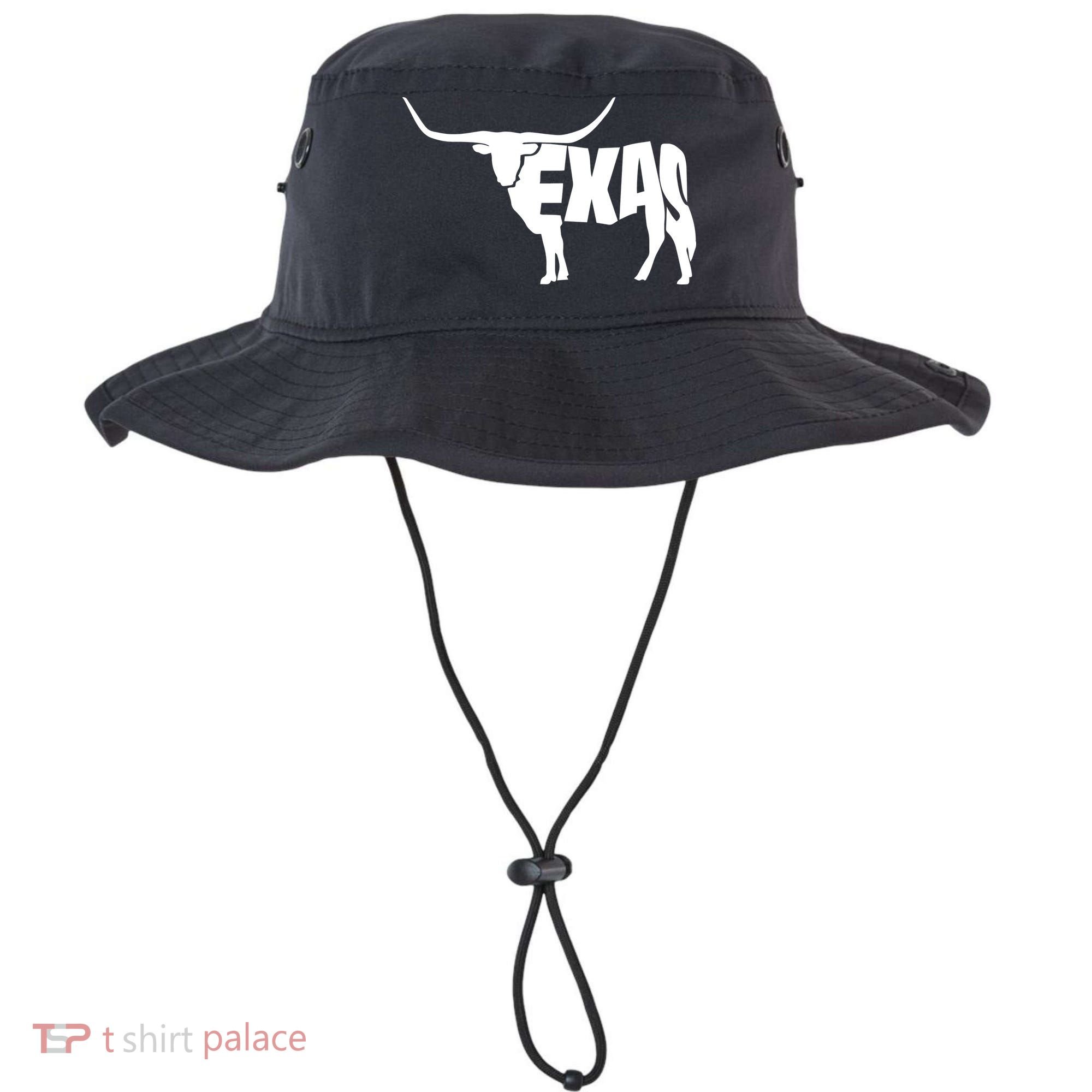 Texas Word Mashup Longhorn Bucket Hat
